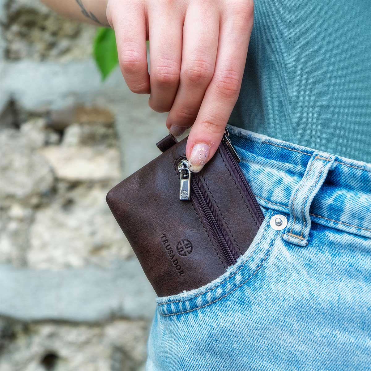 Zip Key Chain pouch