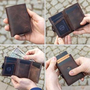 Toscana Trifold Leather Wallet