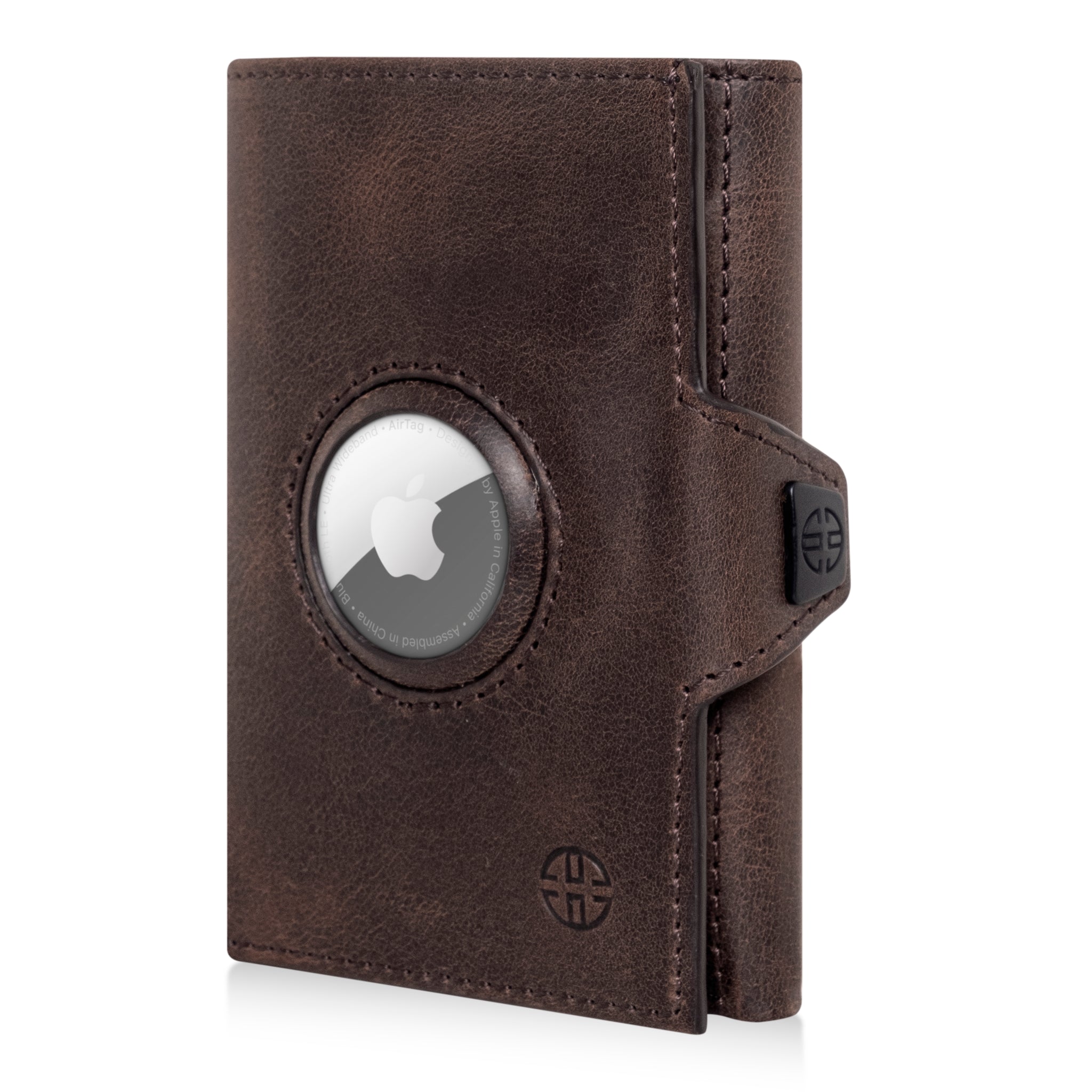 Toscana Leather Wallet - Airtag & Coin Holder