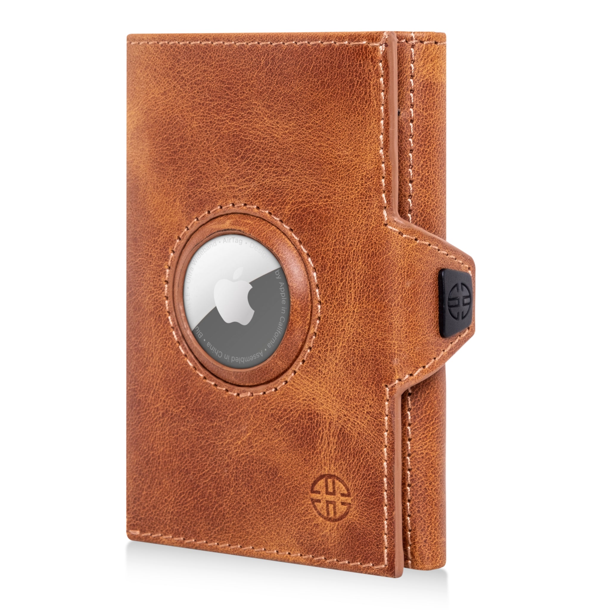 Toscana Leather Wallet - Airtag & Coin Holder