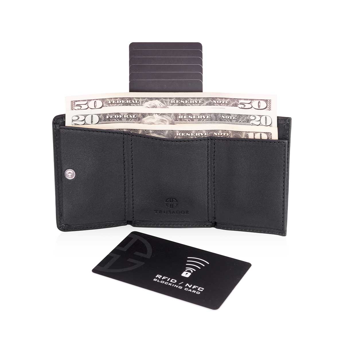 Cartera Rimini Con Tarjetero Elástico