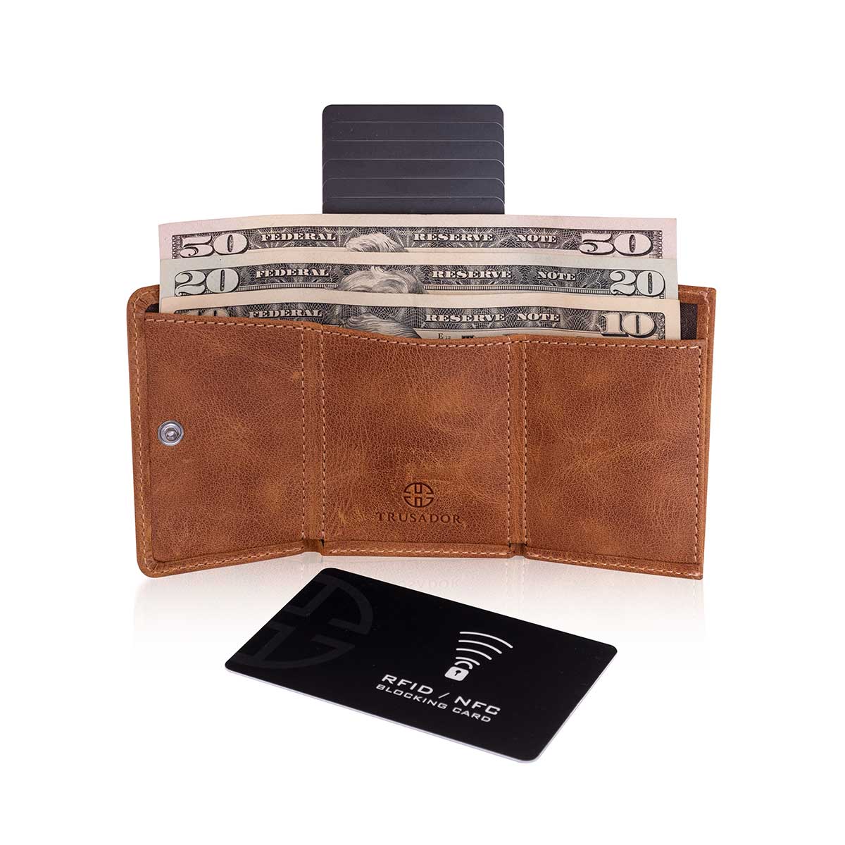 Trusador Milano Handmade Pouch Men Women Wallet With Coin 