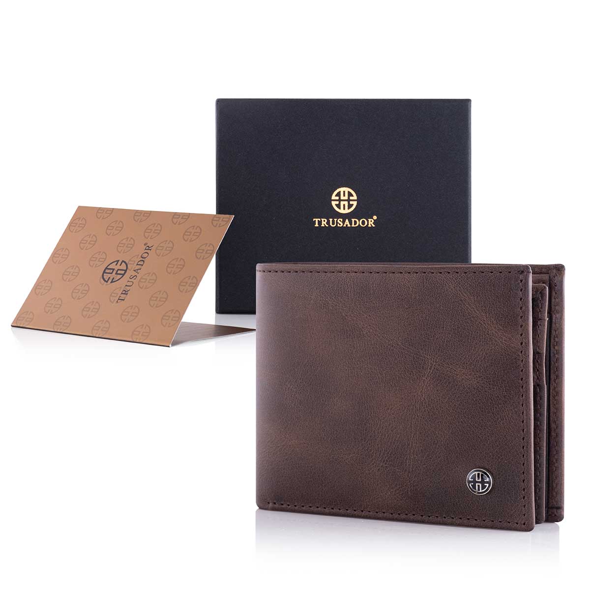 Treviso Bifold Wallet with Coin Pocket – Trusador