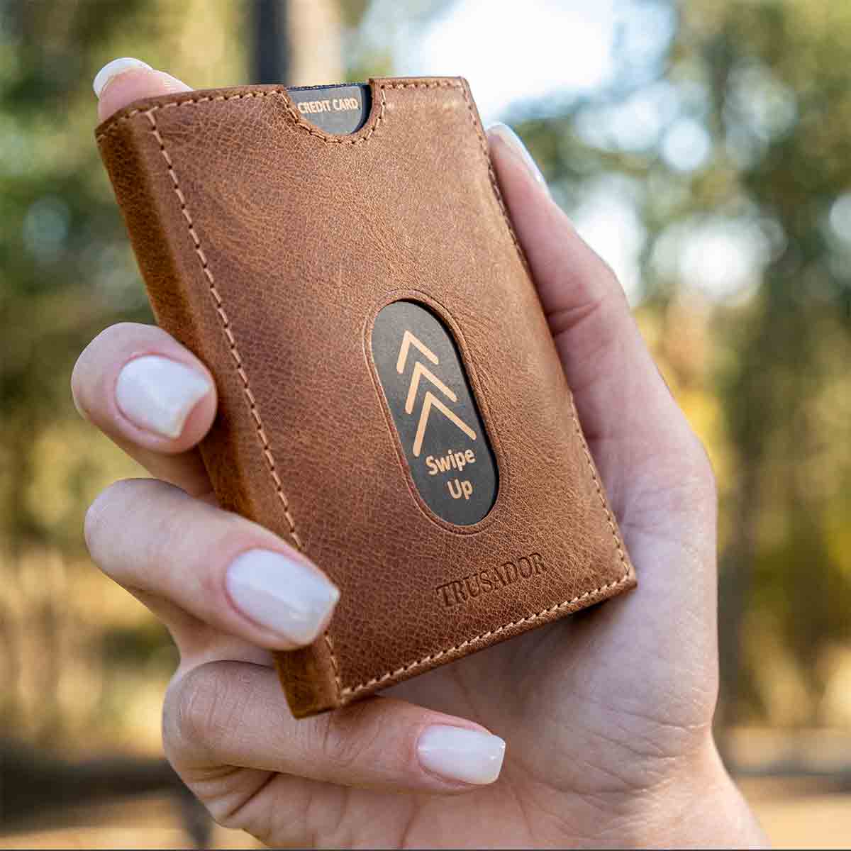 Valencia Leather Wallet With Coin Pocket