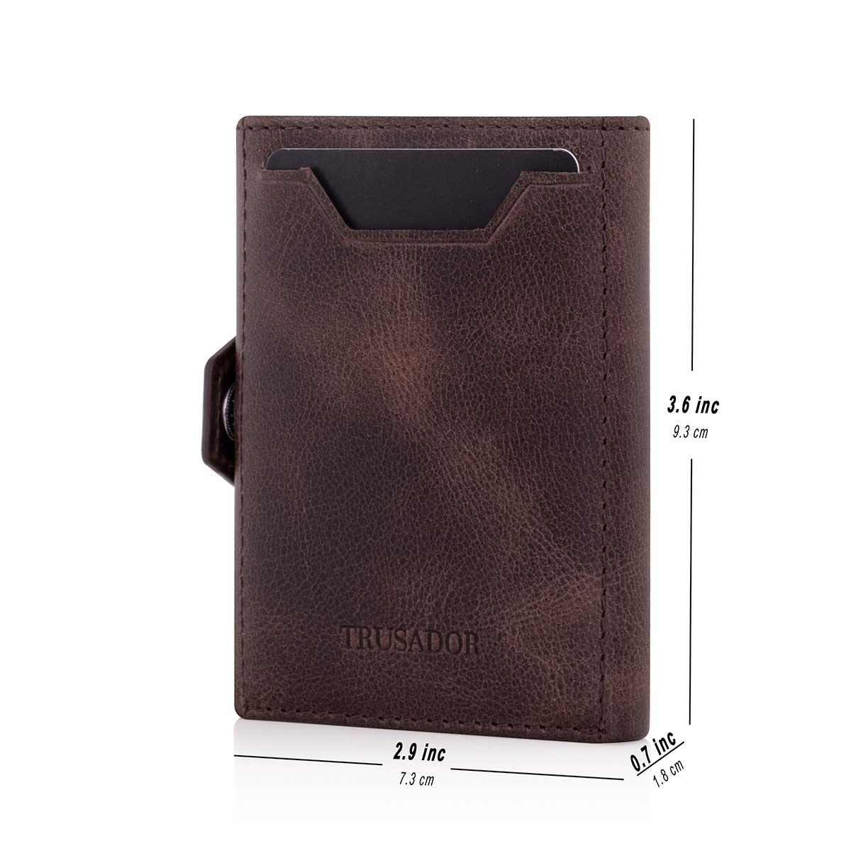 Verona AirTag Leather Wallet – Trusador